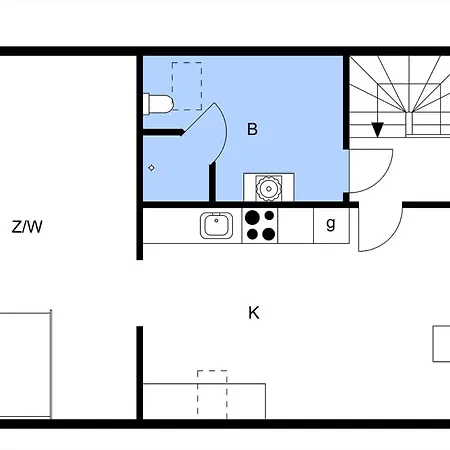 8812-hvide-sande-vesterhavsvej-3-1-sal شقة فيد ساندي
